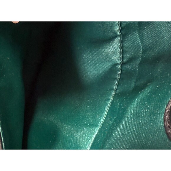 Coach Park Leather Swingpack F49170 Black Shoulder Crossbody Bag Messenger - Picture 6 of 17